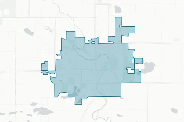 City of Greenville — detail map