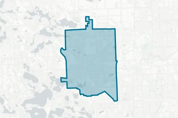 City of Pontiac — detail map