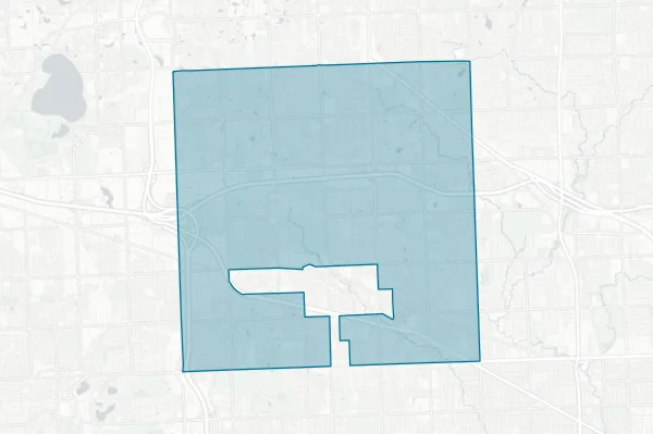City of Farmington Hills — detail map