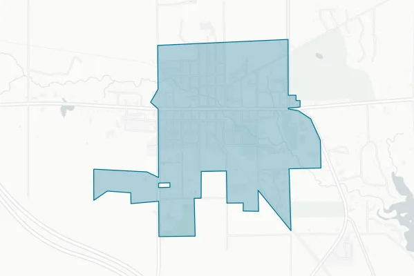 City of West Branch — detail map