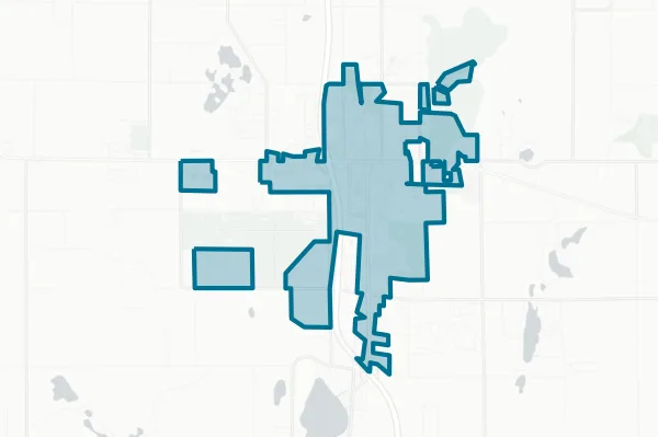 City of Gaylord — detail map