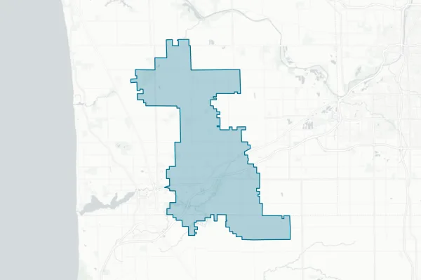 Zeeland Public Schools — detail map