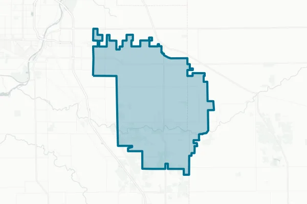 Frankenmuth School District — detail map