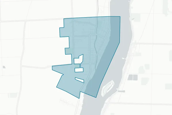 City of Marine City — detail map