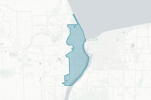 City of Port Huron — detail map