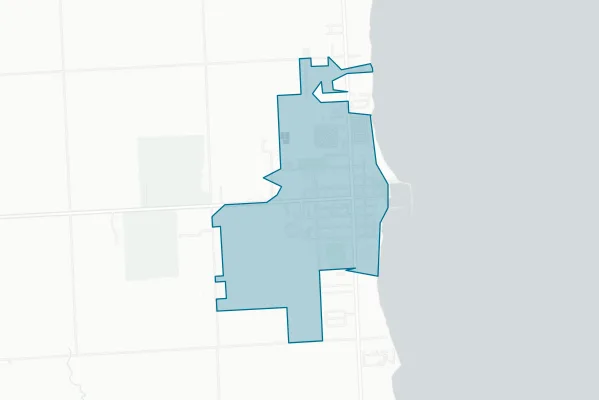 Village of Lexington — detail map