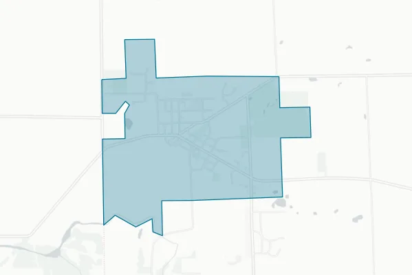 City of Laingsburg — detail map