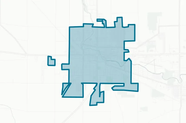 City of Owosso — detail map