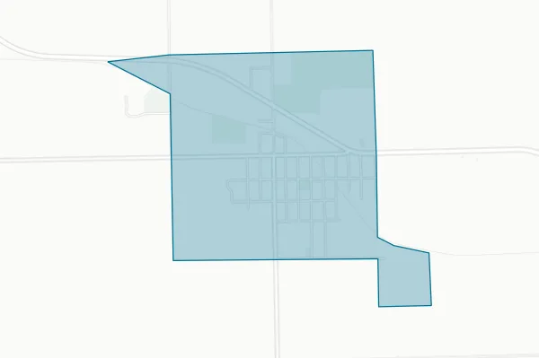 Village of Mayville — detail map