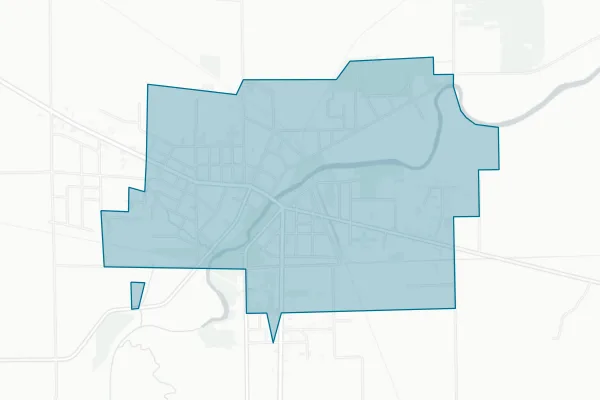City of Vassar — detail map