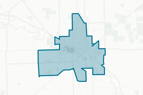 City of Milan — detail map