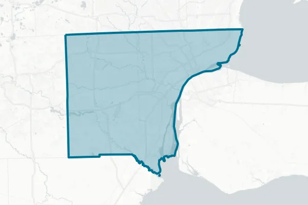 Grosse Pointe Public School System — detail map