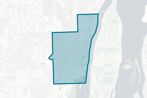 City of Trenton — detail map