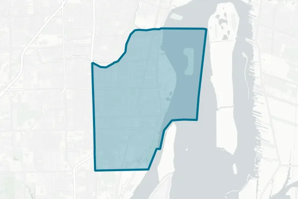 City of Wyandotte — detail map