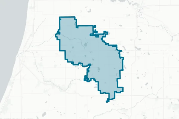 Bloomingdale Public School District #16 — detail map