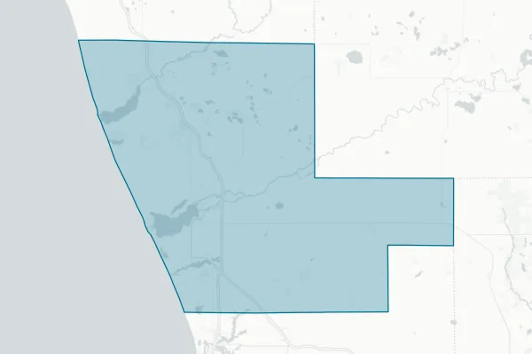 Muskegon County — detail map