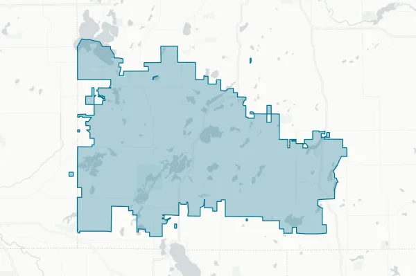 Delton Kellogg Schools — detail map