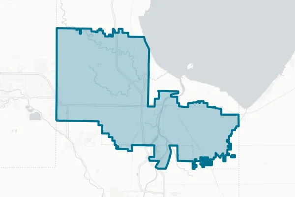 Bay City Academy — detail map