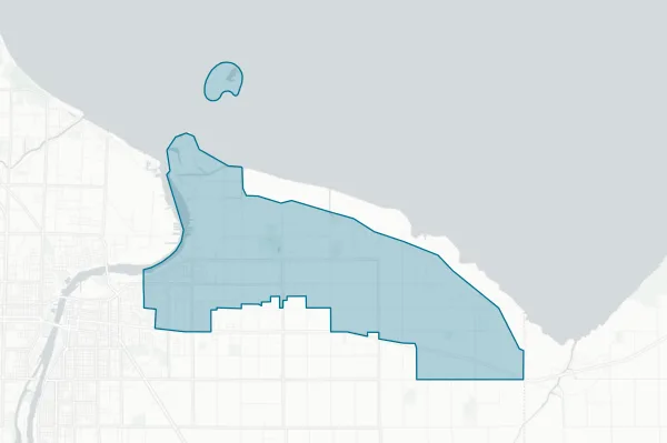Essexville-Hampton Public Schools — detail map