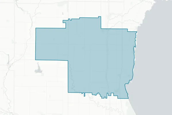 Pinconning Area Schools — detail map