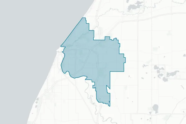 Benton Harbor Area Schools — detail map