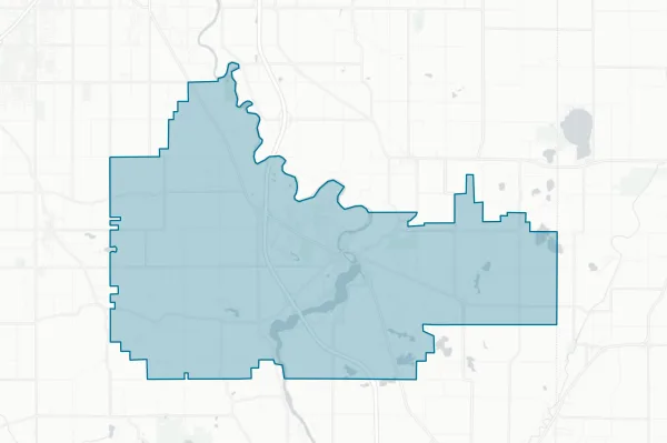 Berrien Springs Public Schools — detail map