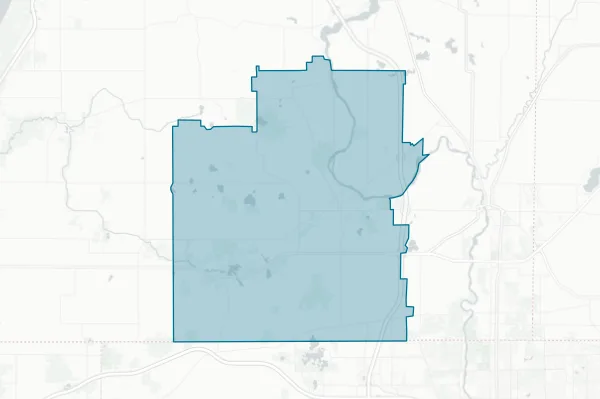 Buchanan Community Schools — detail map
