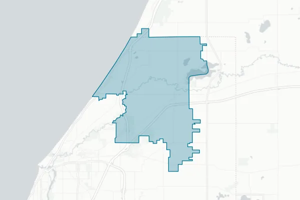 Coloma Community Schools — detail map