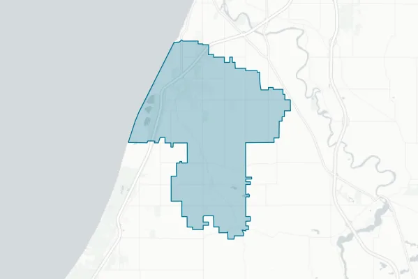 Lakeshore Public Schools — detail map