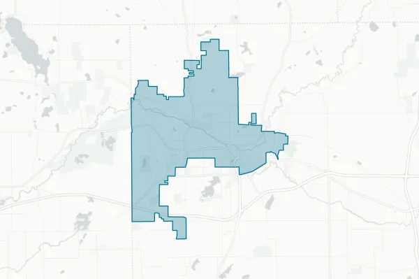 Battle Creek Public Schools — detail map