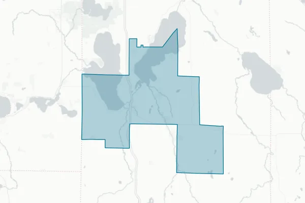 Inland Lakes Schools — detail map