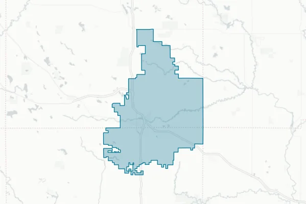 Clare Public Schools — detail map