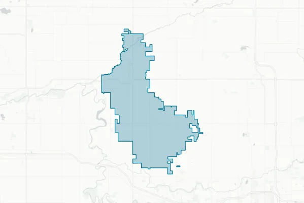 Pewamo-Westphalia Community Schools — detail map