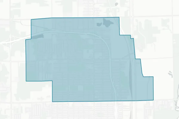 Beecher Community School District — detail map