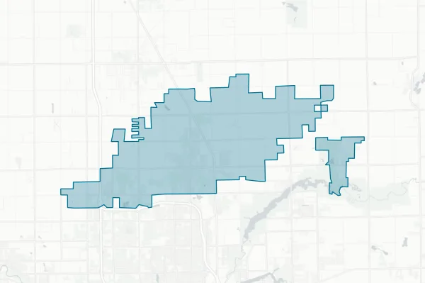 Mt. Morris Consolidated Schools — detail map