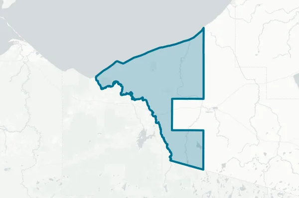 Ironwood Area Schools of Gogebic County — detail map