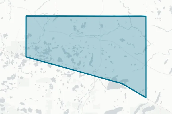 Watersmeet Township School District — detail map
