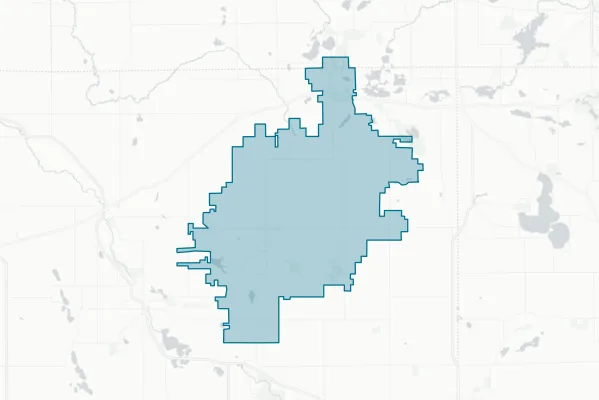 North Adams Jerome Public Schools — detail map