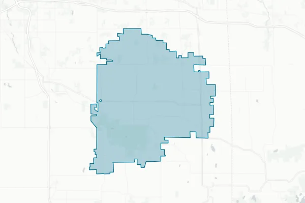 Dansville Schools — detail map