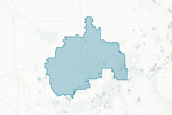 Stockbridge Community Schools — detail map