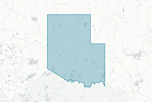 West Iron County Public School District — detail map