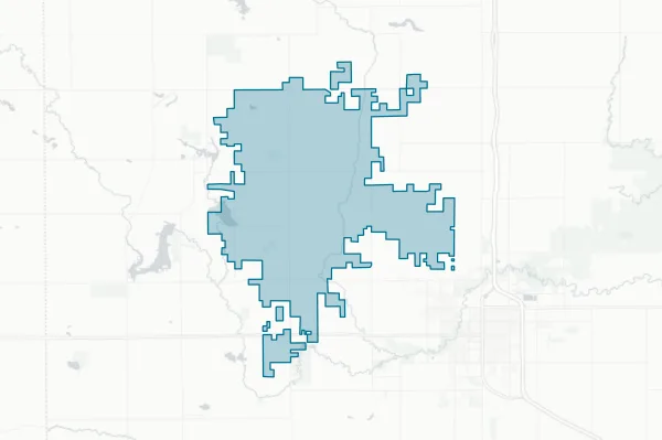 Beal City Public Schools — detail map