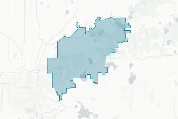 East Jackson Community Schools — detail map