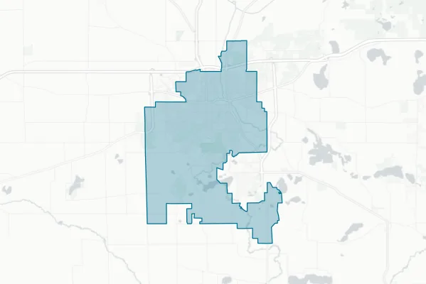 Jackson County Intermediate School District — detail map
