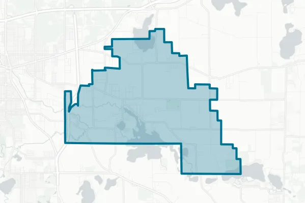 Michigan Center School District — detail map