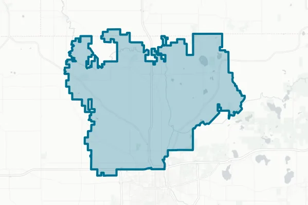 Northwest Community Schools — detail map