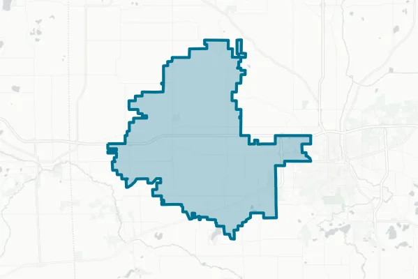 Western School District — detail map