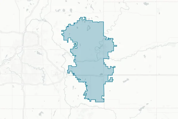 Lowell Area Schools — detail map