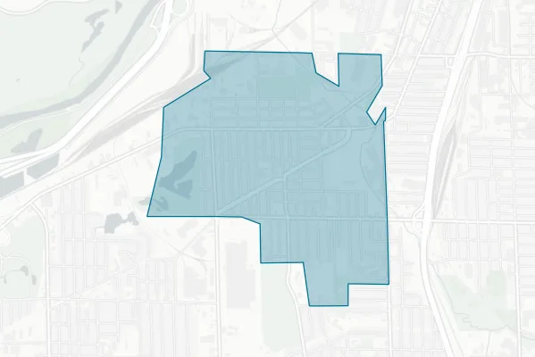 Godfrey-Lee Public Schools — detail map
