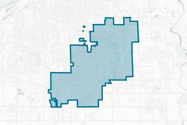 Kentwood Public Schools — detail map